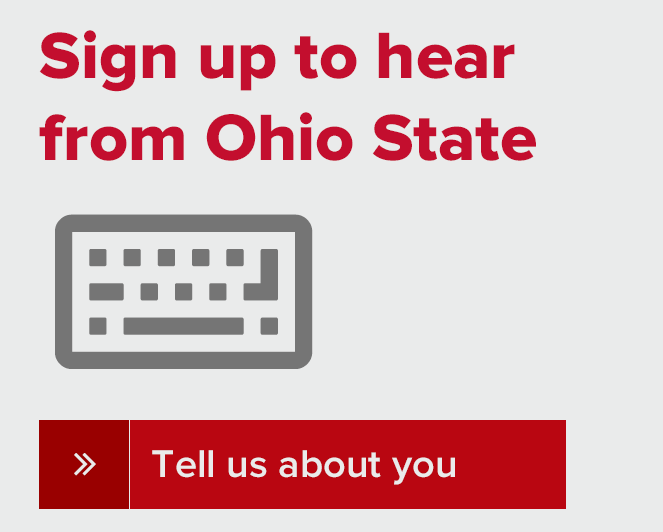 Sign up to hear from Ohio State